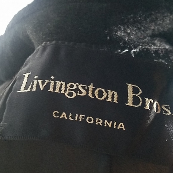 NWOT Vintage Pure Wool Black Open 1940s Coat - Picture 5 of 6